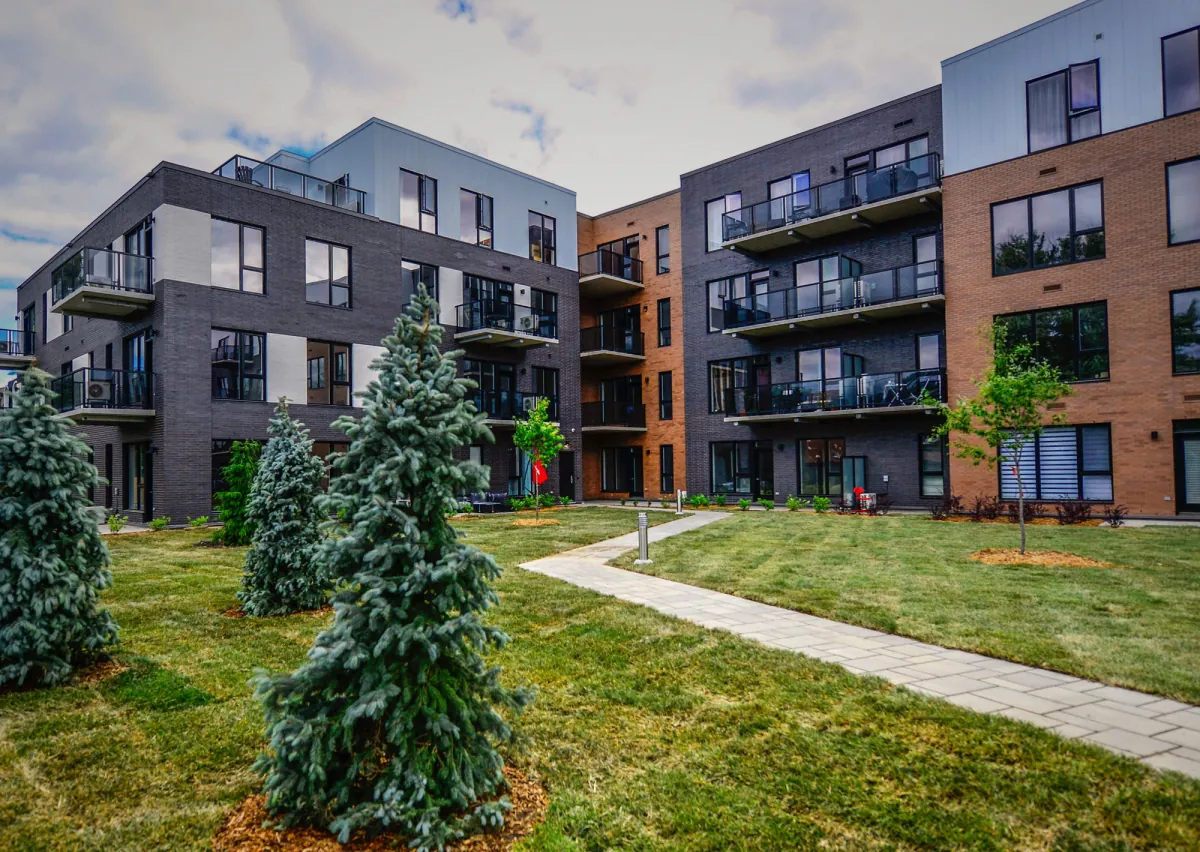 Vue du projet LeVIVO Longueuil 1